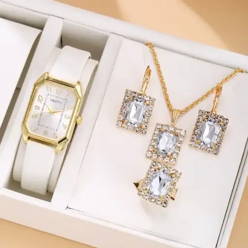 Ensemble bijoux + montre 